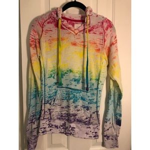 Fun Rainbow Tie Dye Hoodie
